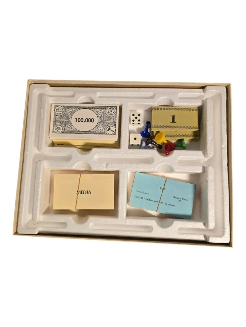 Who Can Beat Nixon? 1971 Vintage Political Strategy Board Game By Harrison-Blain